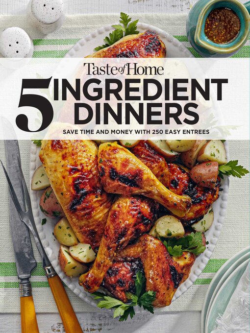 Title details for Taste of Home 5 Ingredient Dinners by Taste of Home - Available